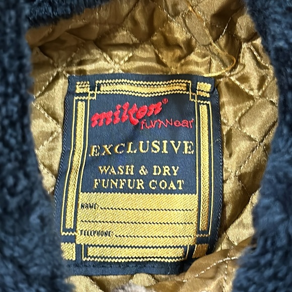 Vintage Milton Funwear Leopard Print Fun Fur Coat - Picture 4 of 11